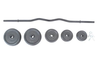 Men's Health EZ Curl Set - 35kg